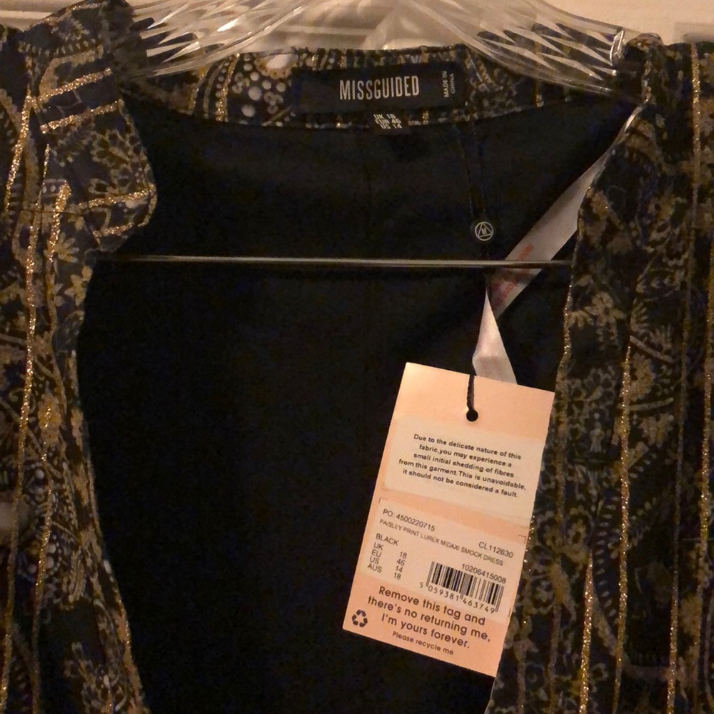 Missguided Olive Green Printed Maxi Dress - Picture 6 of 11